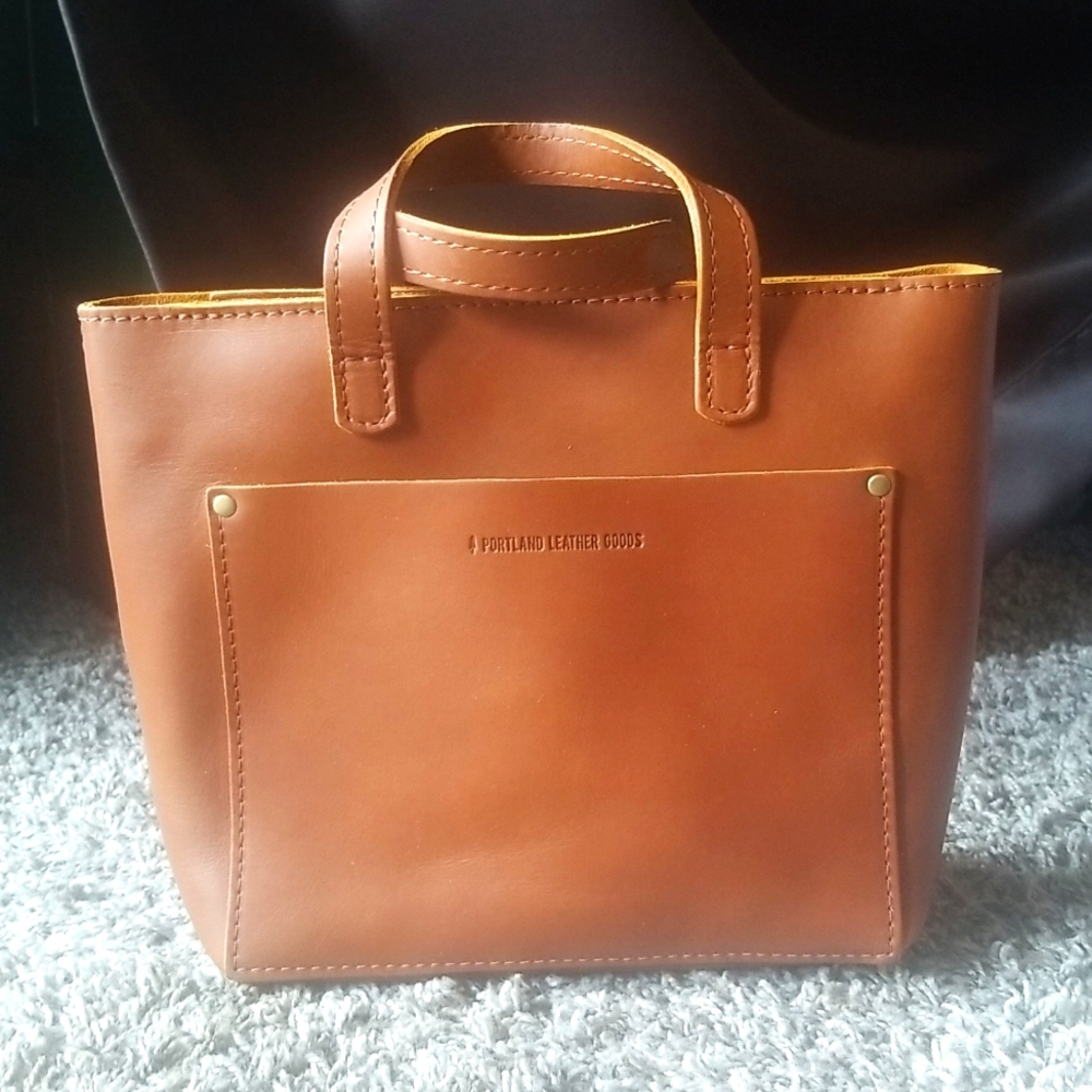 Portland Leather Goods Zippered Honey Mini
